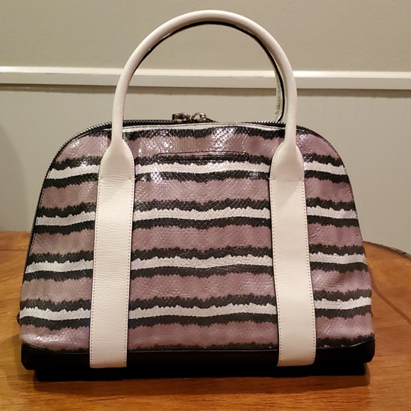 Coach large Bleeker snake domed bag - Picture 2 of 12